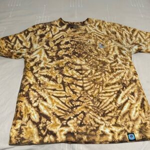 Carhartt Tye Dye heavy duty tee shirt.